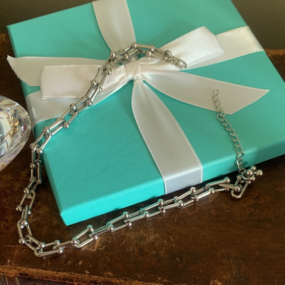 Elegant hardware fashion choker  Chain Necklace